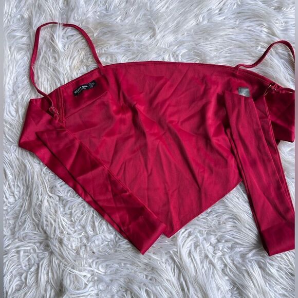 NASTY GAL💫red shirt💫sz4 - Picture 2 of 5